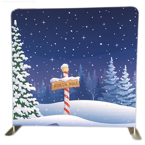 Fond décor hiver