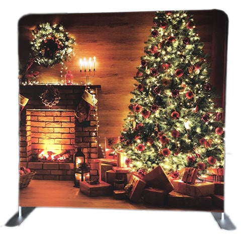 Fond décor hiver